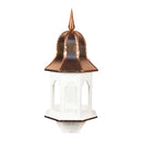Amish Large Poly birdfeeder (copper top)