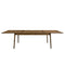 Amish Mid-Century Modern Expandable Leg Table with Butterfly Leaf