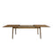 Amish Mid-Century Modern Expandable Leg Table with Butterfly Leaf