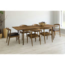 Amish Mid-Century Modern Expandable Leg Table with Butterfly Leaf