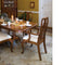 Amish 44"x 66" Queen Anne Cherry Expandable Table with 6 Chairs