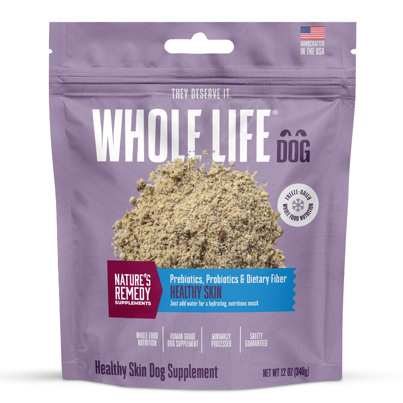 Nature’s Remedy Healthy Skin & Allergy Support.  Human-Grade, Grain-Free, Whole Food Supplement for Dogs - Made in Our Own Kitchens
