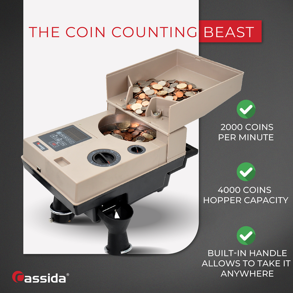 Cassida C500 Coin Counter