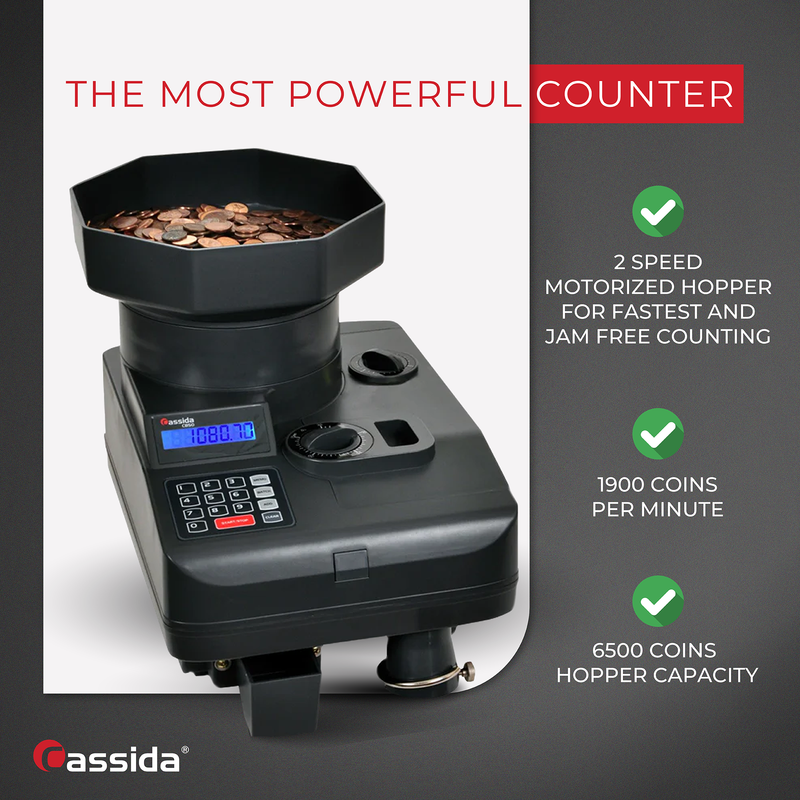 Cassida C850 Coin Counter