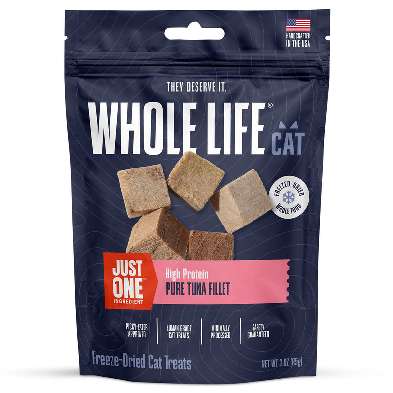 Just One Tuna Cat Treats – Human Grade, Picky Eater Approved, Made in Our Own Kitchens