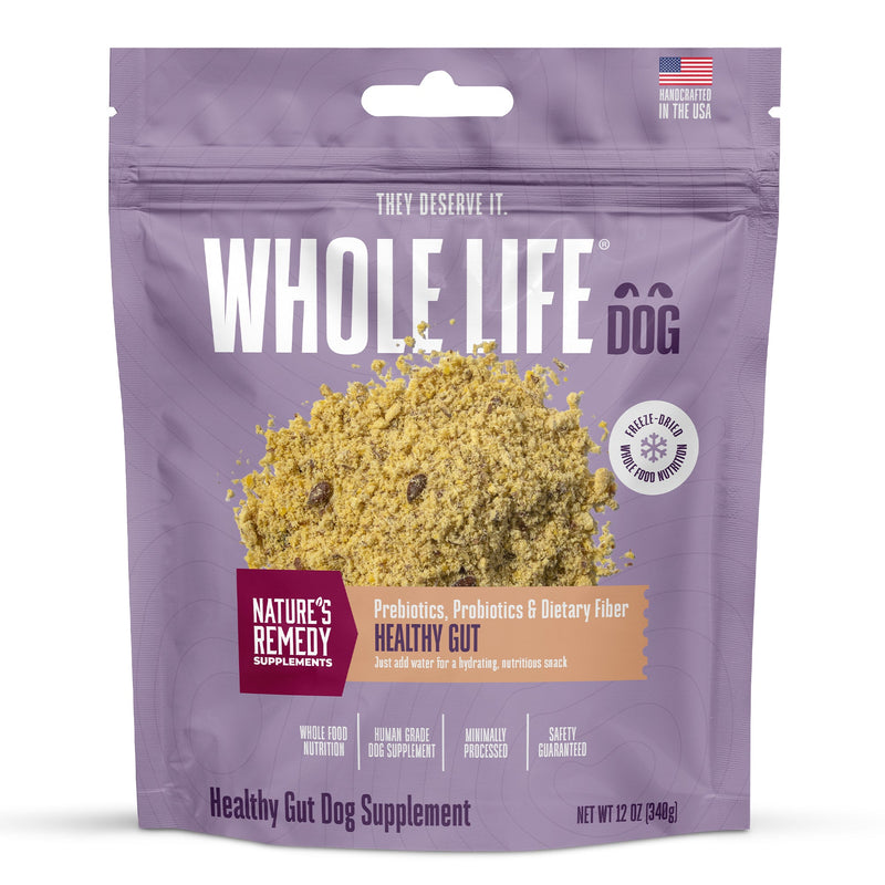 Nature’s Remedy Healthy Gut & Digestive Support.  Human-Grade, Grain-Free, Whole Food Supplement for Dogs - Made in Our Own Kitchens