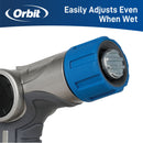 Orbit Adjustable Heavy-Duty Metal Thumb Control Nozzle