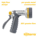 Pro Series 8-Pattern Garden Hose Nozzle with Rear Trigger