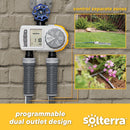 Single-Dial Two-Outlet Hose Timer