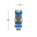 Orbit Heavy-Duty Shut-Off Hose Connector