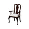 Amish 44"x 66" Queen Anne Cherry Expandable Table with 6 Chairs