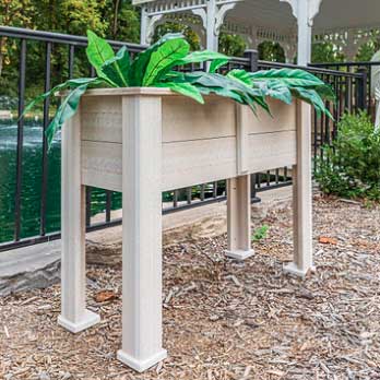 Amish Small 30" Raised Poly Planter