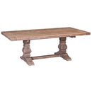 Amish Tuscany Rectangular Trestle Dining Table