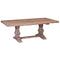 Amish Tuscany Rectangular Trestle Dining Table