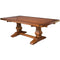 Amish Tuscany Rectangular Trestle Dining Table