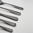 Rhiannon Black Satin 20 Piece Flatware Set