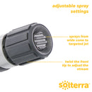 Adjustable Garden Hose Nozzle with Thumb Control