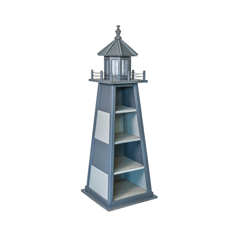 Amish 5' Poly lighthouse shelf
