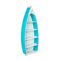 Amish 6' Poly Outdoor rowboat shaped book shelf
