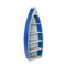 Amish 6' Poly Outdoor rowboat shaped book shelf