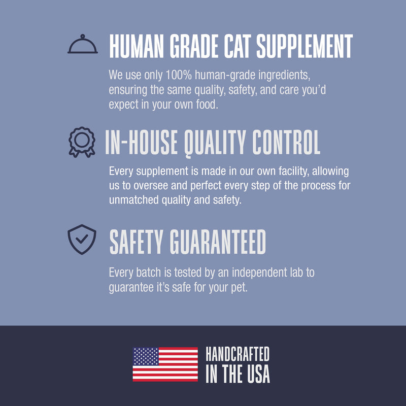 Nature’s Remedy Healthy Skin & Allergy Support.  Human-Grade, Grain-Free, Whole Food Supplement for Cats - Made in Our Own Kitchens