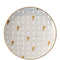 Trianna White Gold Salad Plate