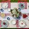 Blue Bay White Dinner Plates - Set of 4