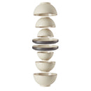 Luna White 8-Piece Dinnerware Set
