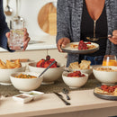 Luna White 8-Piece Dinnerware Set