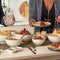 Luna White 8-Piece Dinnerware Set
