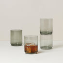 Tuscany Classics Stackable Smoke Tall Glasses - Set Of 4