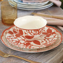 Butterfly Meadow Cottage Saffron Accent Plates - Set of 4