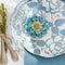 Butterfly Meadow Cottage Cornflower Accent Plates - Set of 4