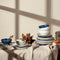 Bay Colors Grey 12-Piece Dinnerware Set