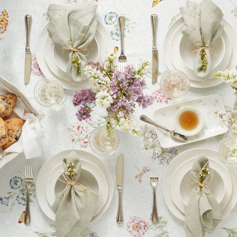 Bay Colors 12-Piece Dinnerware Set, White