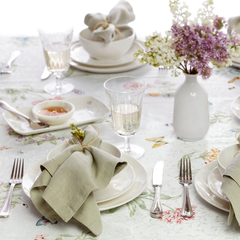 Bay Colors 12-Piece Dinnerware Set, White
