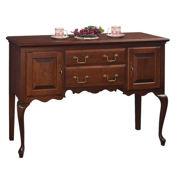 Amish Queen Anne Dining Sideboard