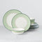 Make It Pop 12-Piece Dinnerware Set - Green/Pink