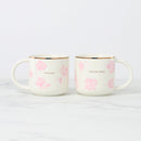 Spring Pansies Mugs - Set of 2