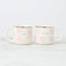 Spring Pansies Mugs - Set of 2
