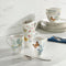 Butterfly Meadow Herbs Mugs - Set of 4