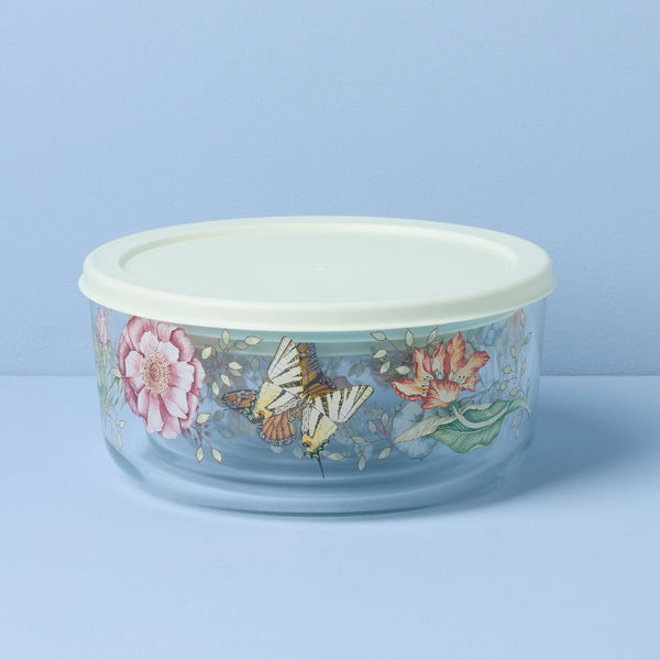 Butterfly Meadow Glass Containers - Set Of 4