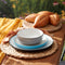 24 Seven Colors Sunbaked 12-Piece Dinnerware Set