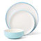 24 Seven Colors Turquoise 12-Piece Dinnerware Set
