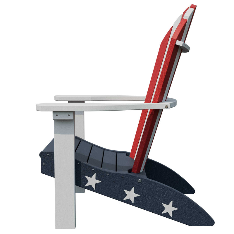Amish Adirondack Patio Patriot Chair