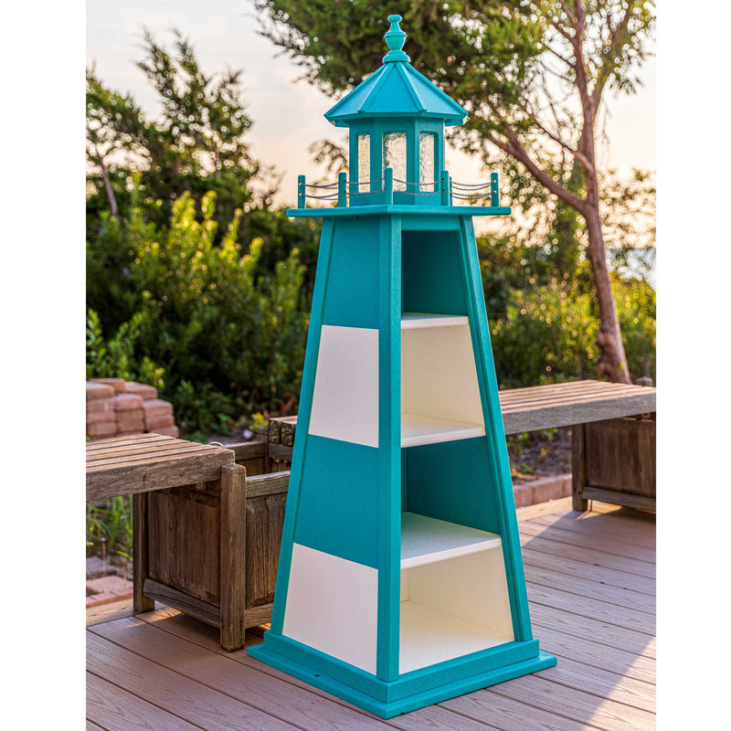 Amish 5' Poly lighthouse shelf