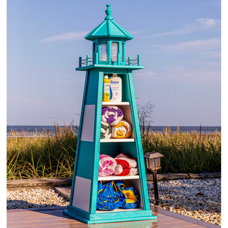 Amish 5' Poly lighthouse shelf