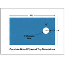 Amish Cornhole Game for Outdoors