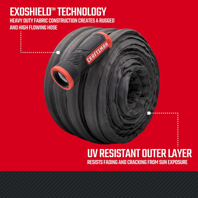CRAFTSMAN® ExoShield™ Heavy-Duty Fabric Hose