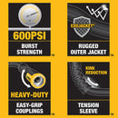 DEWALT® Heavy-Duty Professional Grade Fabric Hose